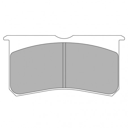 Plaquettes de frein Ferodo DS1.11 avant pour FORD Fiesta R2 (Asphalt) 10.09 -  étrier AP RACING