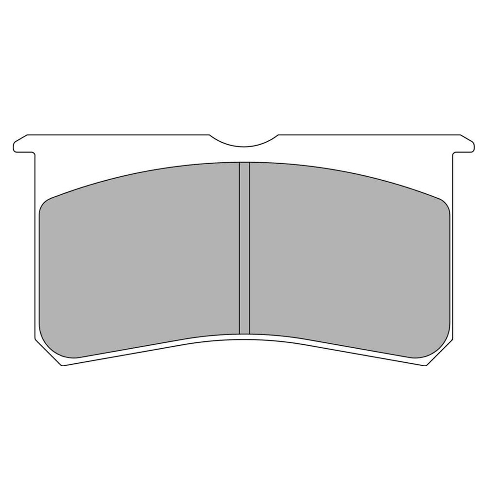 Ferodo DS1.11 brake pads front for FORD Fiesta R2 (Asphalt) 10.09 -  caliper AP RACING - F-RP3116W - FRP3116W - 3661768792421