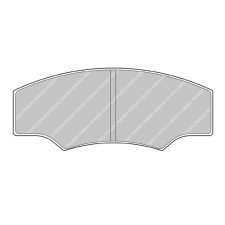 Ferodo DS1.11 remblokken voor CITROEN Saxo 1.6 Challenge 02.96 - voorremmen - F-RP218W - FRP218W - 3661768791424