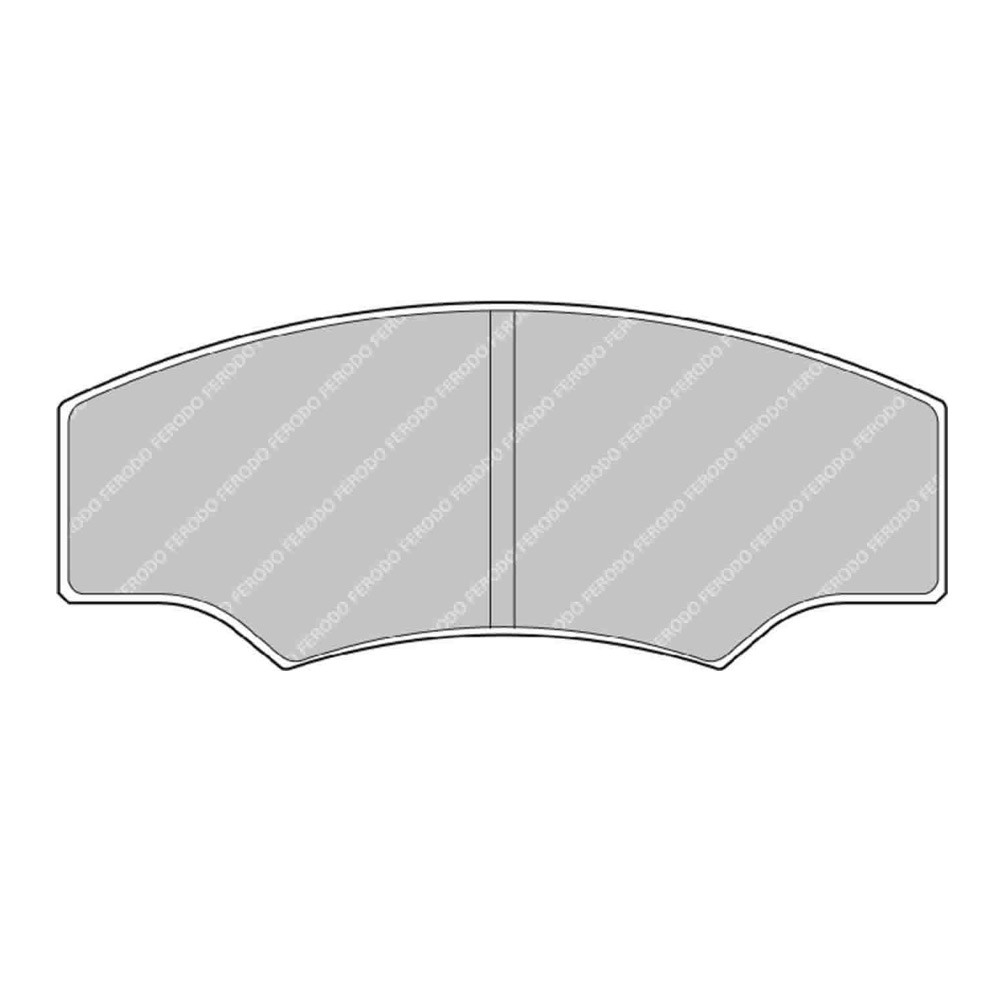 Ferodo DS1.11 remblokken voor CITROEN Saxo 1.6 Challenge 02.96 - voorremmen - F-RP218W - FRP218W - 3661768791424