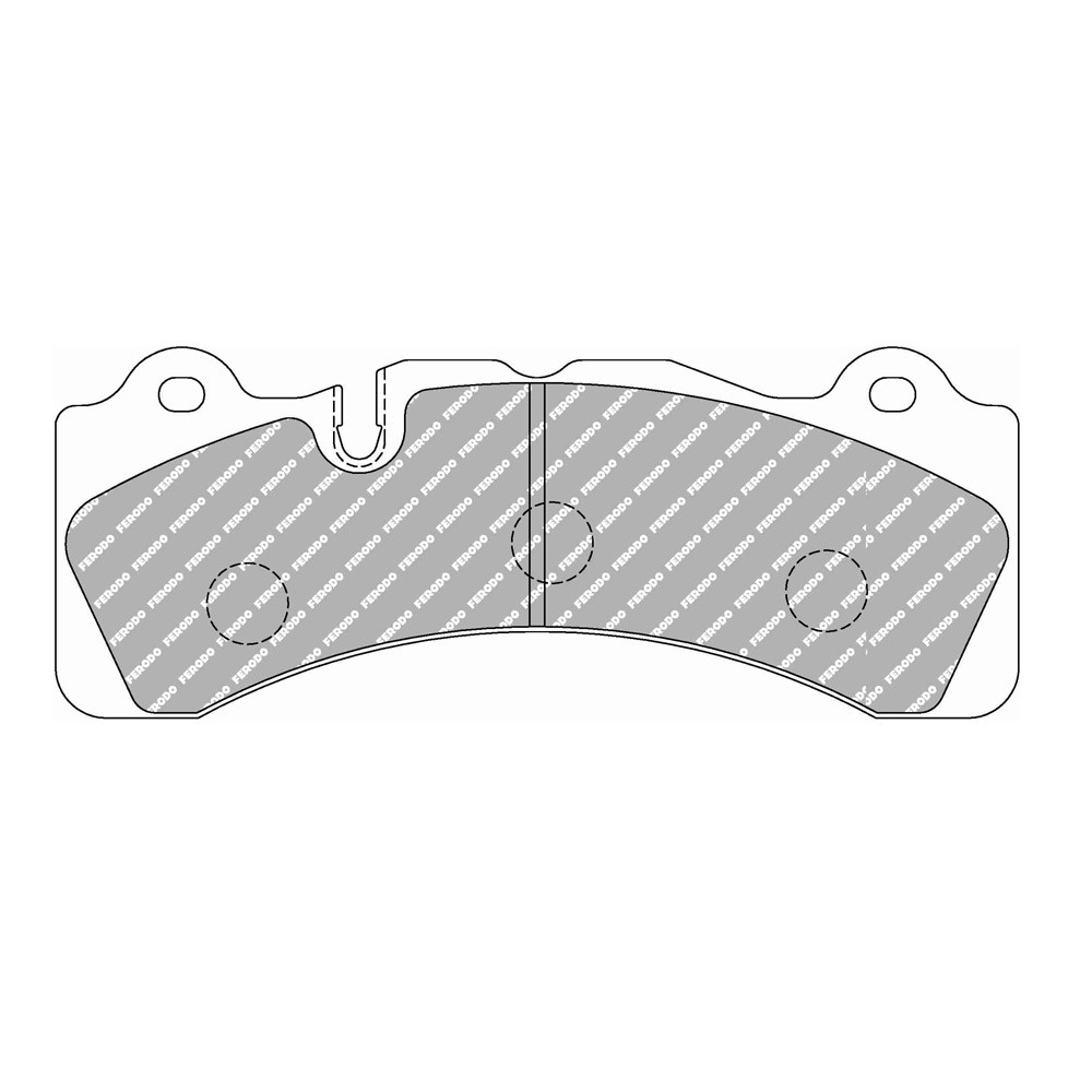 Pastiglie freno Ferodo DS2500 F-RP3099H - F-RP3099H - FRP3099H - 3661768792230