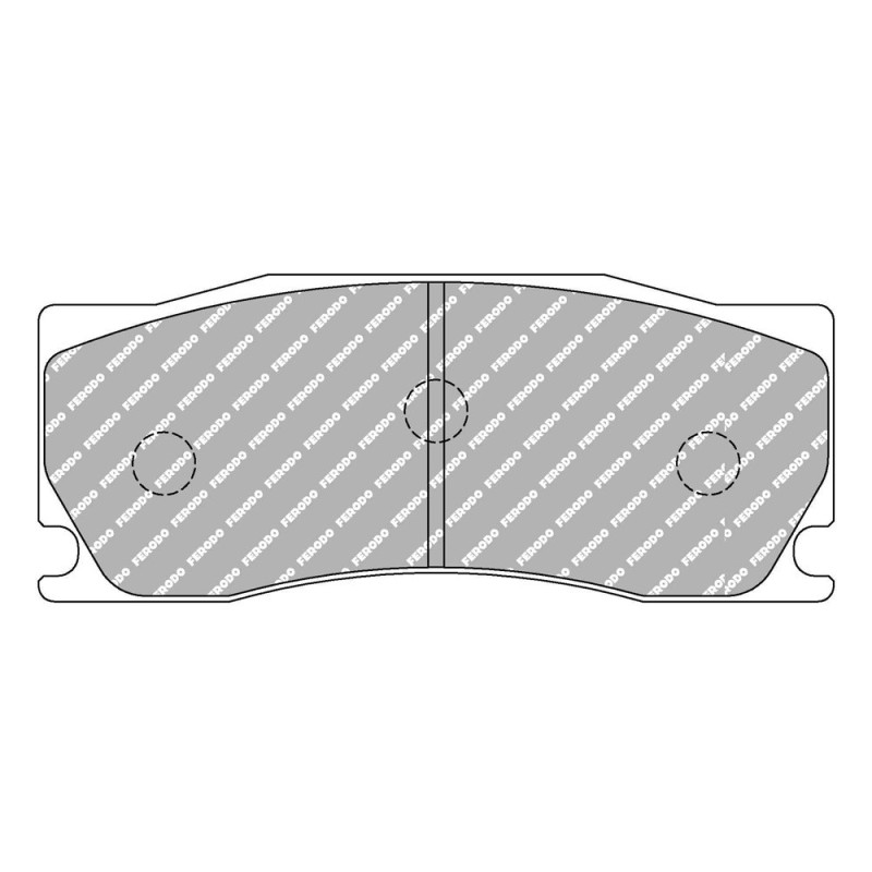Ferodo DS2500 remblokken voorrem voor JAGUAR XK Cabrio 3.6 10.07 - 07.14 remklauw ALCON - F-RP3134H - FRP3134H - 3661768792537