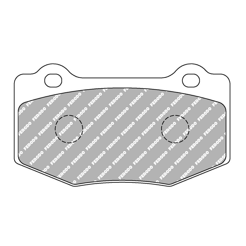 Pastiglie freno posteriore Ferodo DS2500 per CHEVROLET Camaro 6.2 SS 1LE 01.16 - Pinza BREMBO - F-RP3137H - FRP3137H - 3661768792568