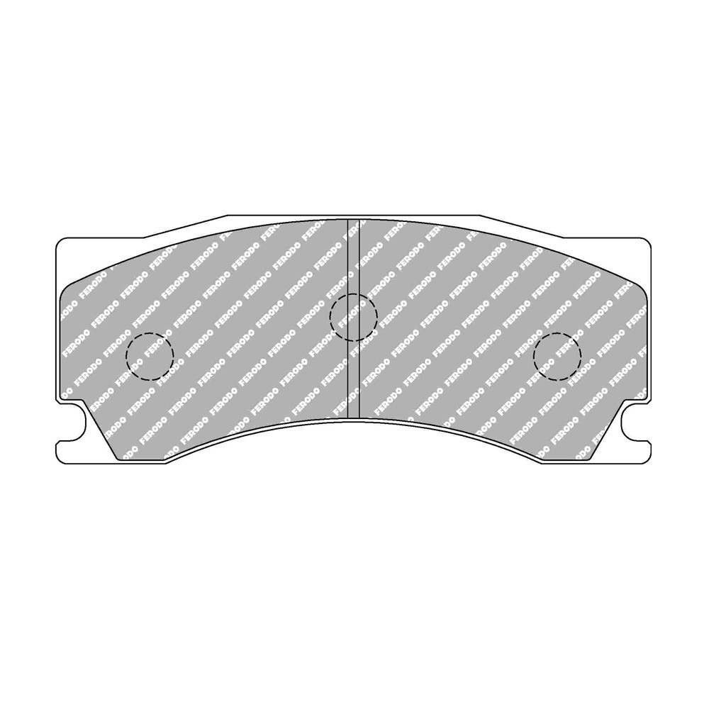 Ferodo DS2500 F-RP3142H remblokken - F-RP3142H - FRP3142H - 3661768792612