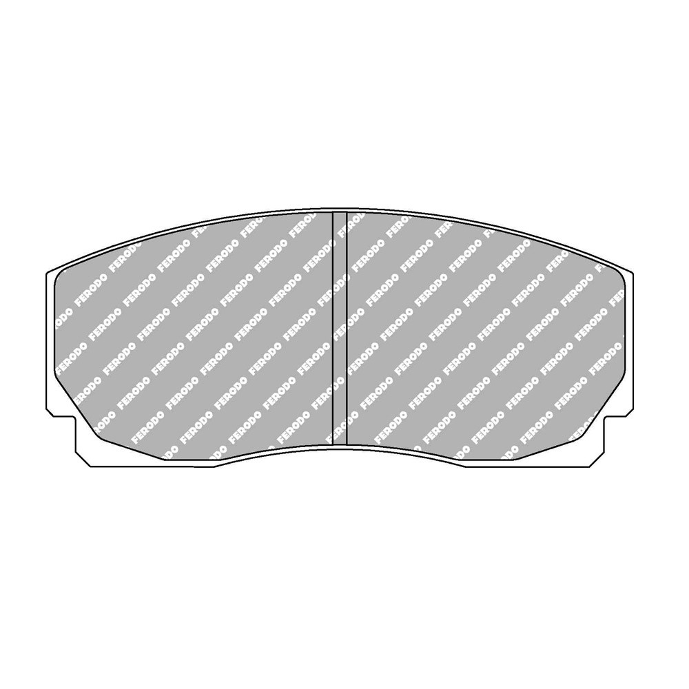 Plăcuțe de frână Ferodo DS2500 F-RP203H - F-RP203H - FRP203H - 3661768791363
