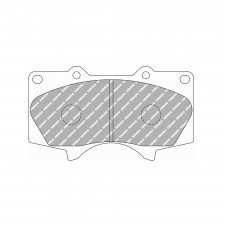 Ferodo DS 2500 brake pads front for LEXUS GX 460 11.09 -  caliper SUMITOMO