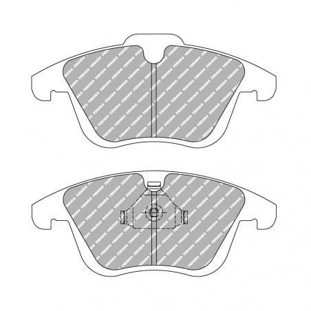 Ferodo DS 2500 brake pads front for AUDI A4 1.8 TFSI 11.07 -  caliper ATE