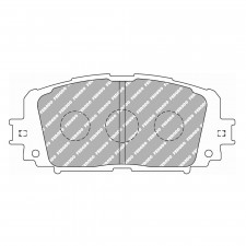 Pastiglie freno anteriori Ferodo DS2500 per TOYOTA Yaris 1.3 09.11 - Pinza Advics