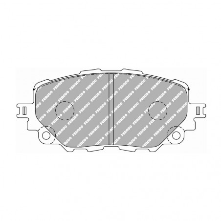 Plaquettes de frein Ferodo DS2500 avant pour MAZDA MX-5 (ND) 1.5 06.15 -  étrier Advics