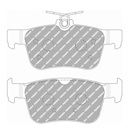 Ferodo DS 2500 brake pads rear for HONDA Civic 1.0 VTEC (FK6) 02.17 -  caliper BREMBO