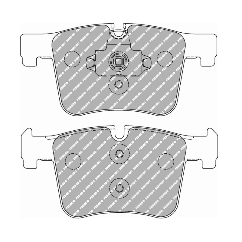 Ferodo DS2500 remblokken voor BMW 1 Reeks 118 d 03.15 - remklauw BOSCH - F-CP4394H - FCP4394H - 3661768788486