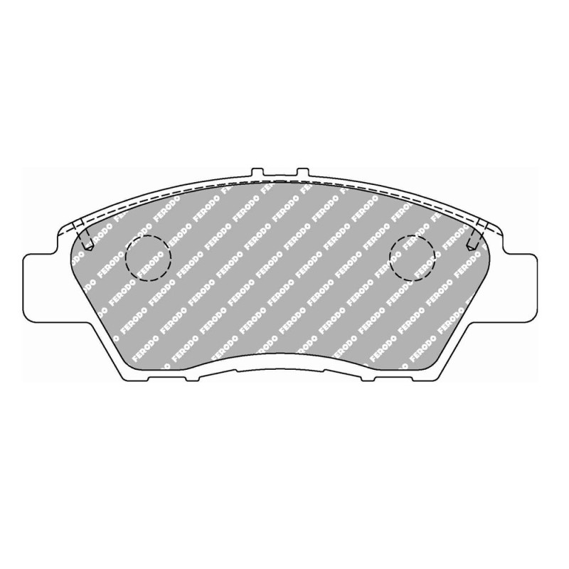 Ferodo DS2500 remblokken voor HONDA City 1.4 i-V TEC 09.08 - AKEBONO remklauw - F-CP4404H - FCP4404H - 3661768788493