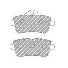 Ferodo DS 2500 brake pads rear for MERCEDES A-CLASS A 45 AMG 4-matic (176.052) 06.13 - 06.15 caliper LUCAS/TRW