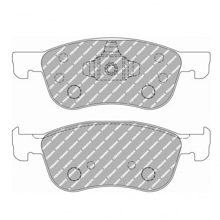 Plaquettes de frein Ferodo DS2500 avant pour FORD Fiesta 1.0 EcoBoost 01.17 -  étrier ATE