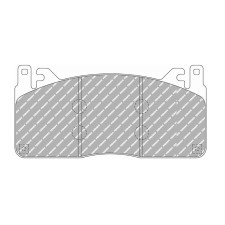 Ferodo DS2500 remblokken voor FORD Mustang GT350 Hummingbird 01.16 - remklauw BREMBO - F-CP4835H - FCP4835H - 3661768788844