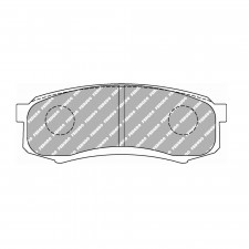 Pastiglie freno posteriore Ferodo DS2500 per LAND CRUISER (LJ12, KDJ12, KZJ12, GRJ12, TRJ12) - pinza SUMITOMO