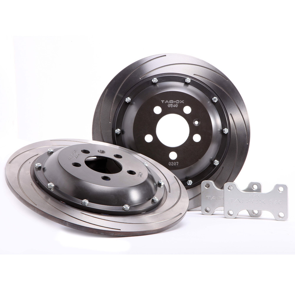 Originele achterremklauwset NISSAN Sunny GTi 2.0 16v (N14) 91-95, remschijven 298X10 - TA-KMNI0062 - KMNI0062 - 3661768638347