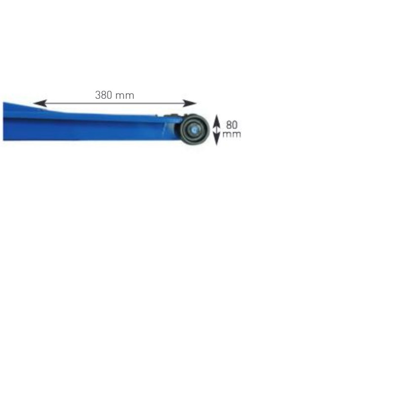 Cric hidraulic AC profesional de 1,3 t - AS-DK13HLQ - AC DK 13 HLQ - 3661768373361