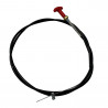 GT2i Race & Safety black pull cable for battery isolator 1.8m