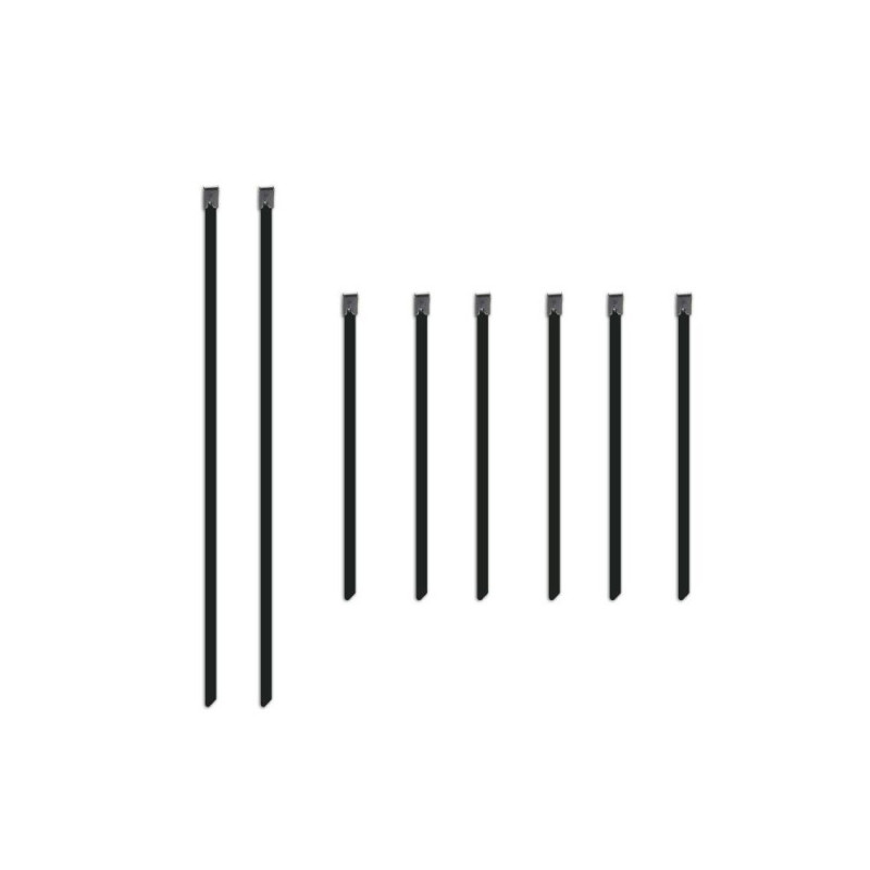 Set van 6 Mishimoto roestvrijstalen gaas 152mm + 4x 355mm - MM-TW-TIES - MMTW-TIES - 3661768588680