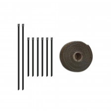 Bande thermique Mishimoto avec colliers inox 980°C
