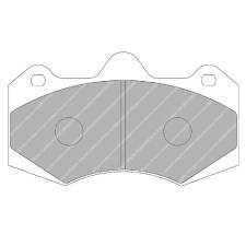 Ferodo DSUNO remblokken voor ASTON MARTIN Vanquish 5.9 (AP remklauw) 01.01 - 12.04 remklauw AP RACING - F-RP3084Z - FRP3084Z - 3661768792032