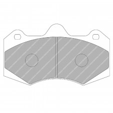 Pastiglie freno anteriori Ferodo DSUNO per ASTON MARTIN Vanquish 5.9 (pinza AP) 01.01 - 12.04 pinza AP RACING