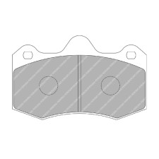 Ferodo DSUNO remblokken voor LOTUS Evora 3.5 05.09 - remklauw AP RACING - F-RP3083Z - FRP3083Z - 3661768792001