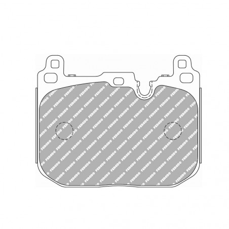 Plaquettes de frein Ferodo DSUNO avant pour BMW 1 Series 114 d 10.12 -  étrier Brembo