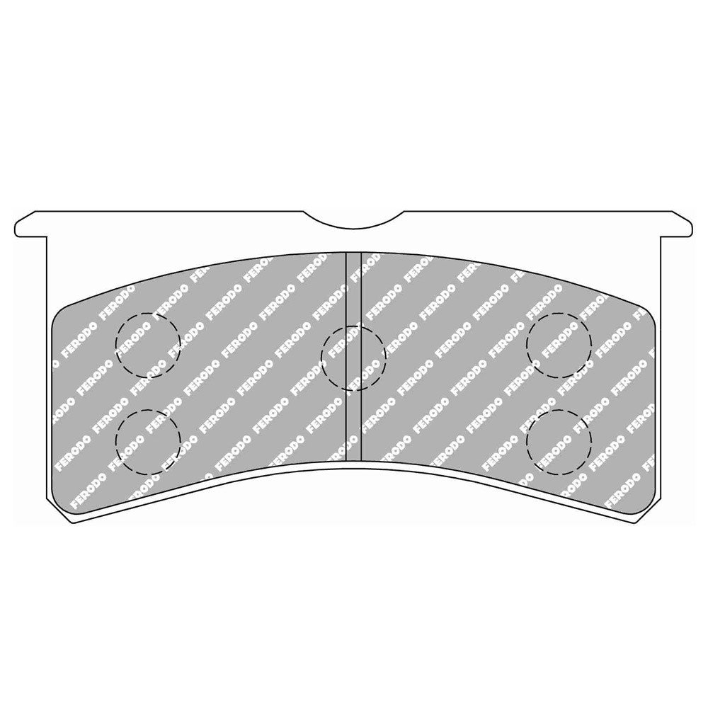Ferodo DSUNO brake pads front for FORD Fiesta R2 (Gravel) 10.09 -  caliper AP RACING - F-RP3097Z - FRP3097Z - 3661768792193