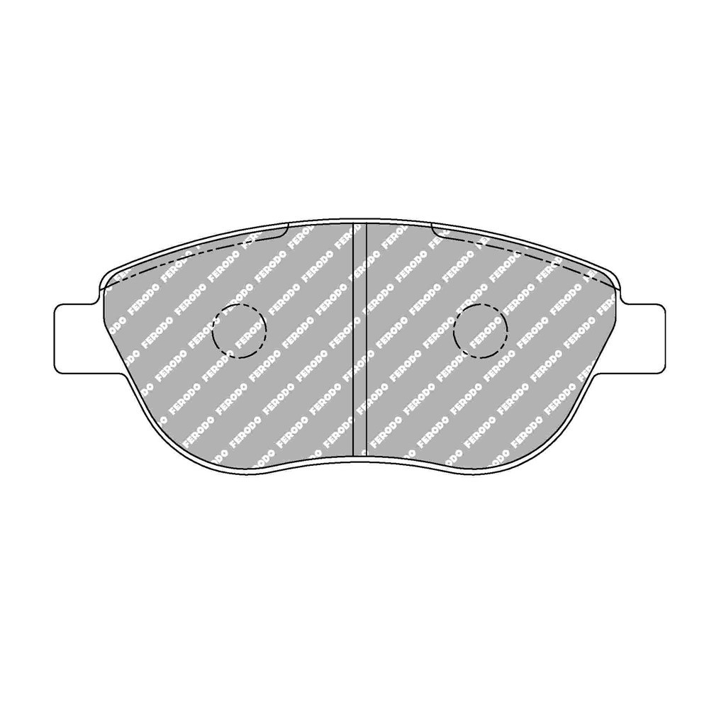 Ferodo DSUNO remblokken voor ABARTH 500 / 595 / 695 1.4 (312.AXD1A) 08.08 - remklauw BOSCH - F-CP1467Z - FCP1467Z - 3661768787700