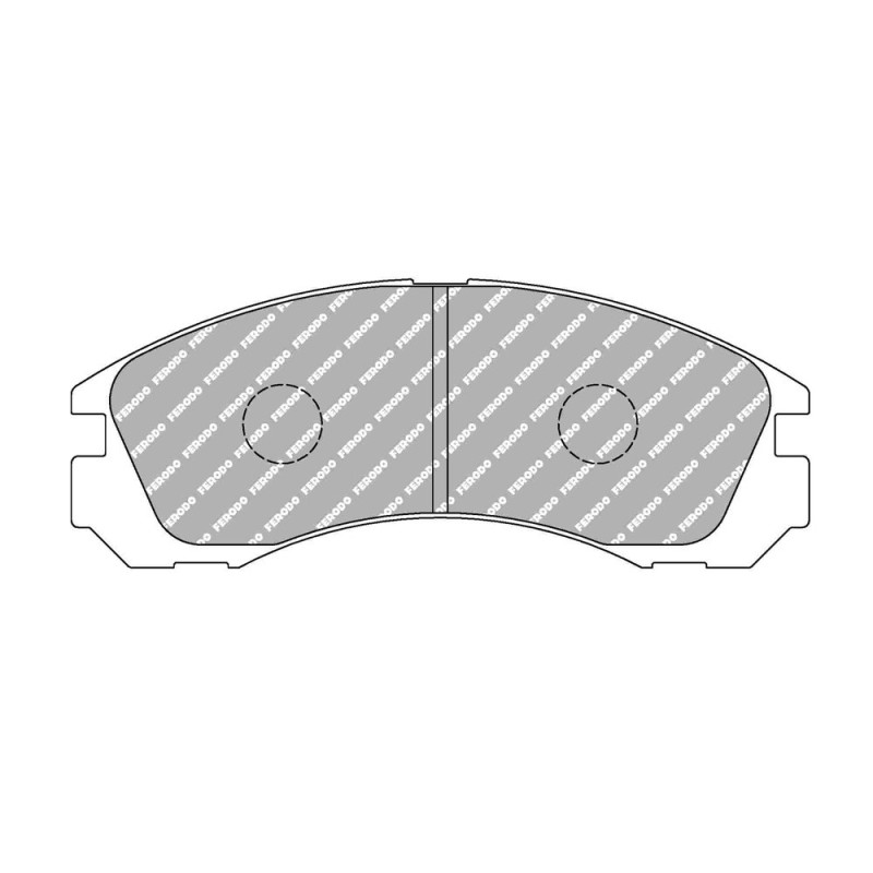 Ferodo DSUNO remblokken voor DODGE Avenger All (US) 01.95 - AKEBONO remklauw - F-CP765Z - FCP765Z - 3661768789131