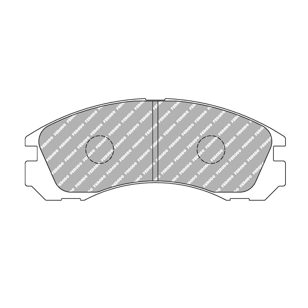 Ferodo DSUNO remblokken voor DODGE Avenger All (US) 01.95 - AKEBONO remklauw - F-CP765Z - FCP765Z - 3661768789131