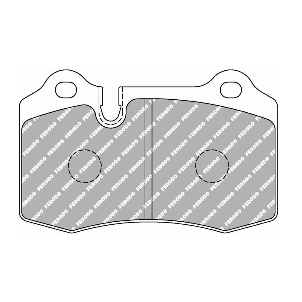 Plăcuțe de frână Ferodo DSUNO față pentru CHEVROLET Camaro 6.2 09.15 – etrier de frână BREMBO - F-CP1348Z - FCP1348Z - 3661768787625