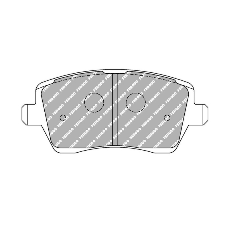Ferodo DSUNO remblokken voor NISSAN Micra 1.2 i K12 16V 01.03 - LUCAS/TRW remklauw - F-CP1617Z - FCP1617Z - 3661768787861