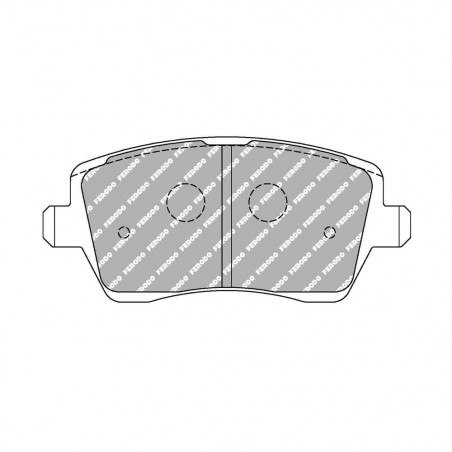 Ferodo DSUNO brake pads front for NISSAN Micra 1.2 i K12 16V 01.03 -  caliper LUCAS/TRW