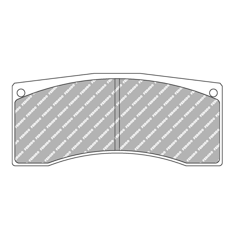 Ferodo DSUNO remblokken voor FORD Fiesta 1.6 R5 rally (asfalt & gravel) 01.13 - remklauw BREMBO - F-RP3087Z - FRP3087Z - 3661768792070
