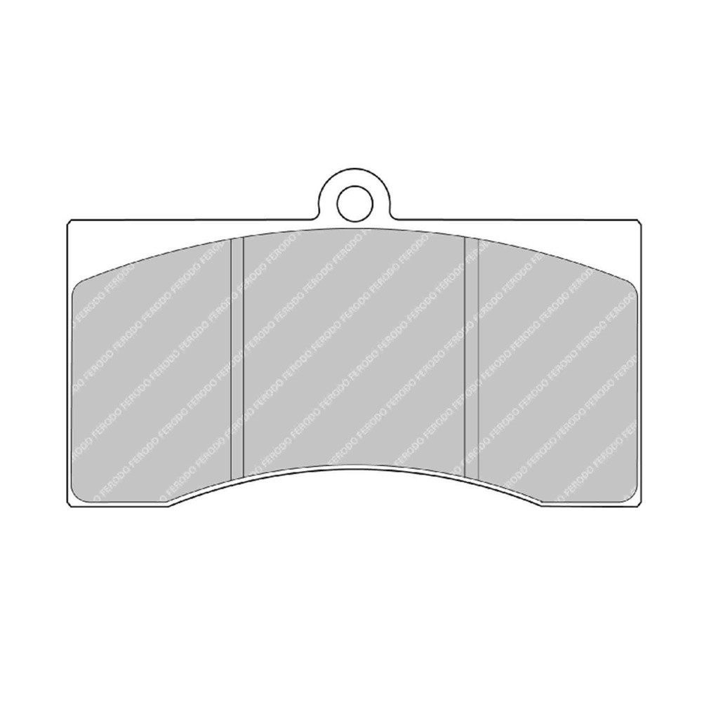 Ferodo DSUNO remblokken voor ASTON MARTIN Vantage 5.3 (massieve remschijf achter) 01.93 - 12.97 remklauw BREMBO - F-RP217Z - FRP217Z - 3661768791417