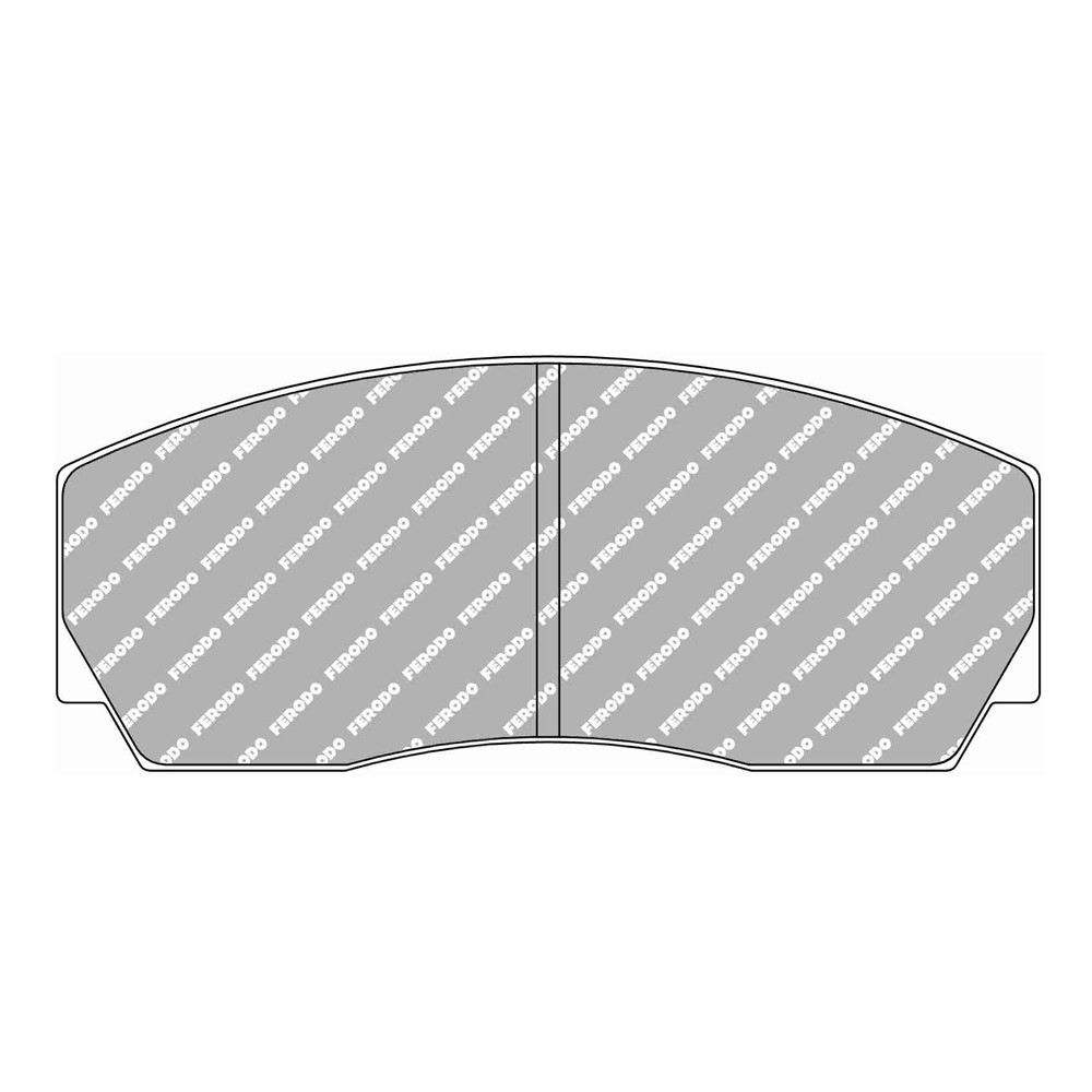 Plaquettes de frein Ferodo DSUNO arrière pour CHEVROLET CORVETTE C6.R FIA GT3 01.05 -  étrier BREMBO - F-RP212Z - FRP212Z - 3661768791394