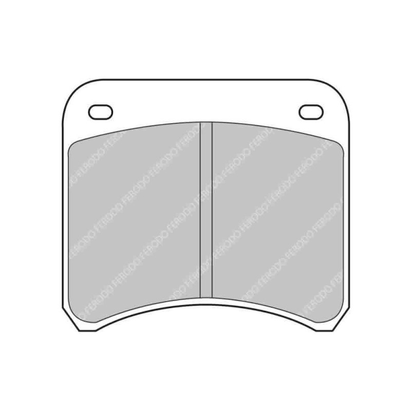 Ferodo DSUNO brake pads rear for RENAULT Clio Super 1600 01.01 -  caliper AP RACING - F-CP342Z - FCP342Z - 3661768788189