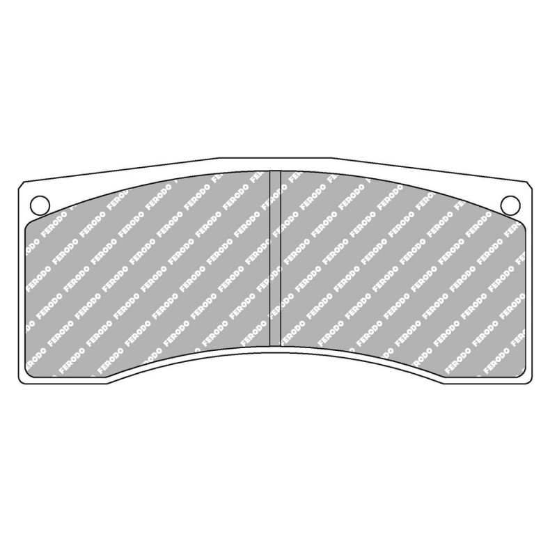 Ferodo DSUNO remblokken voor FORD Fiesta 1.6 R5 rally (asfalt & gravel) 01.13 - remklauw AP RACING - F-RP3140Z - FRP3140Z - 3661768792599