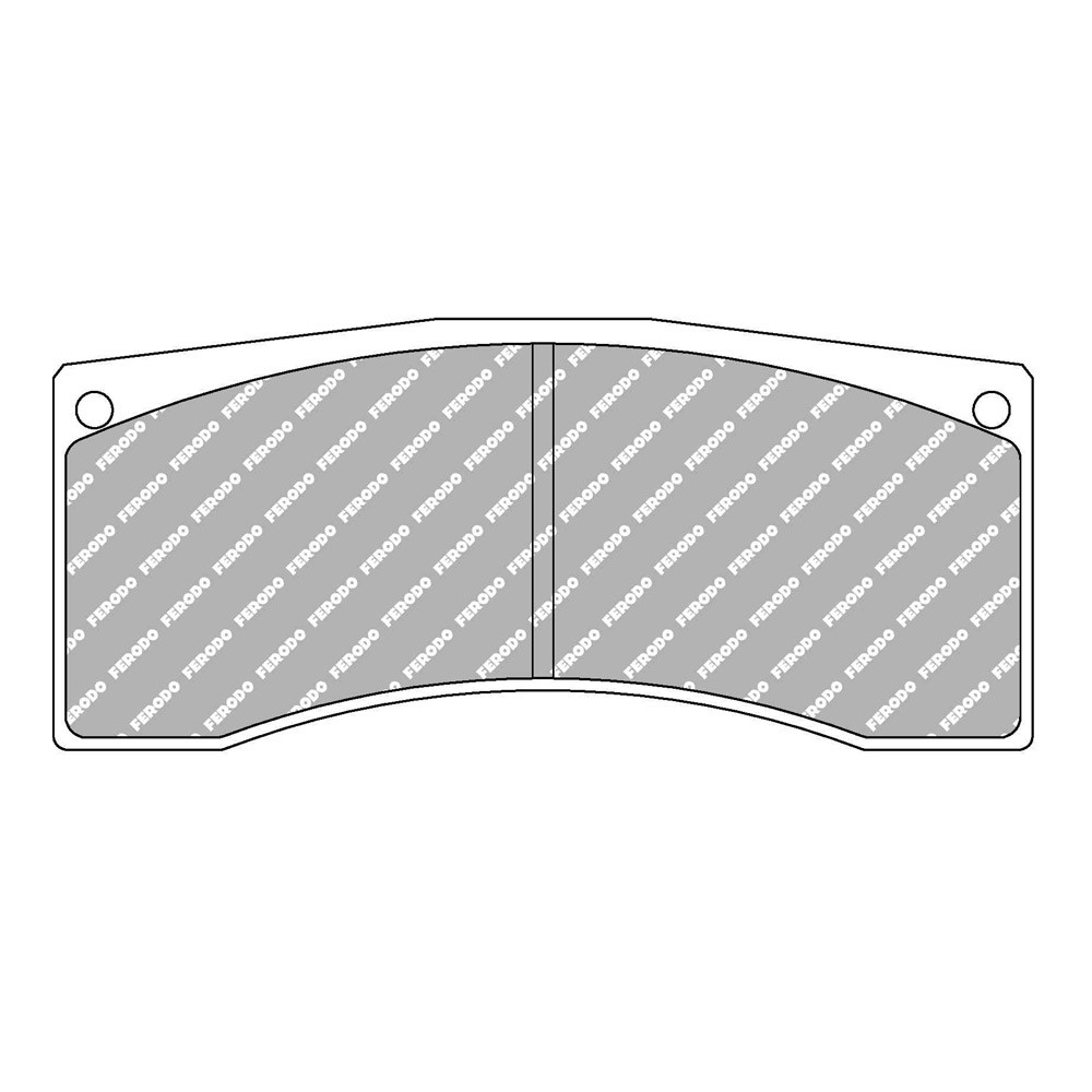 Plăcuțe de frână Ferodo DS3.12 față pentru FORD Fiesta 1.6 R5 rally (asfalt și macadam) 01.13 – etrier de frână AP RACING - F-RP3140G - FRP3140G - 3661768792582