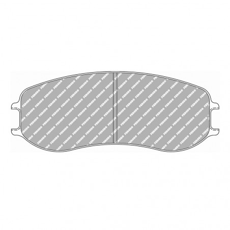 Plaquettes de frein Ferodo DS3.12 avant pour PORSCHE 911 GT3 Cup 01.13 -  étrier PFC