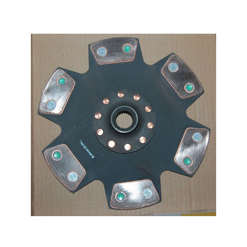 Koppelingsplaat AP-Racing 6 pads stijf 184mm 1.00x23-7.11 - AP-CP4946-20 - CP4946-20:SEAT - 3661768371718