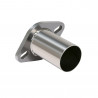 Powersprint tube inox de connexion bride 2 trous