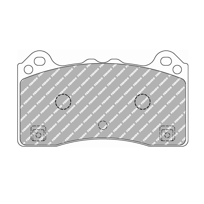 Ferodo DS1.11 remblokken voor Ford Focus III 2.3 RS - F-CP4830W - FCP4830W - 3661768753804
