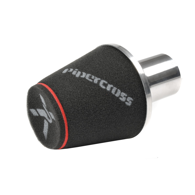 PIPERCROSS - Conisch filter met aluminium uitlaat, lengte 220 mm, aluminium inlaat diameter 71 mm, filter diameter 150 mm, total - PC-C7010 - C7010 - 3661768593158