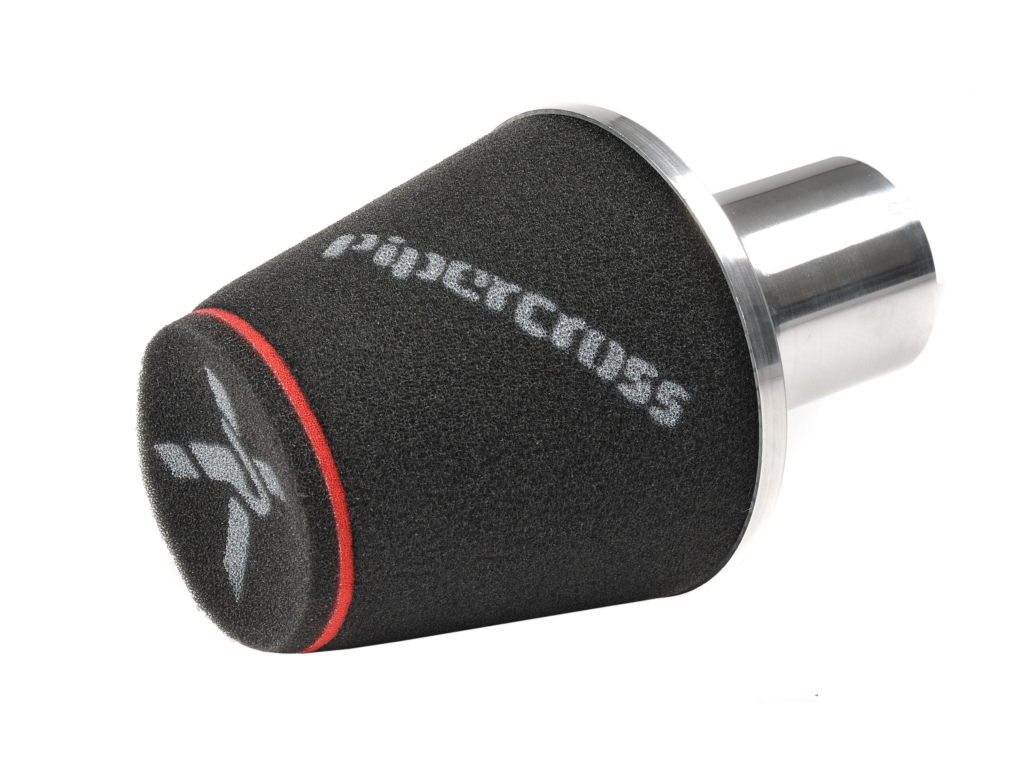 PIPERCROSS - Conisch filter met aluminium uitlaat, lengte 220 mm, aluminium inlaat diameter 71 mm, filter diameter 150 mm, total - PC-C7010 - C7010 - 3661768593158