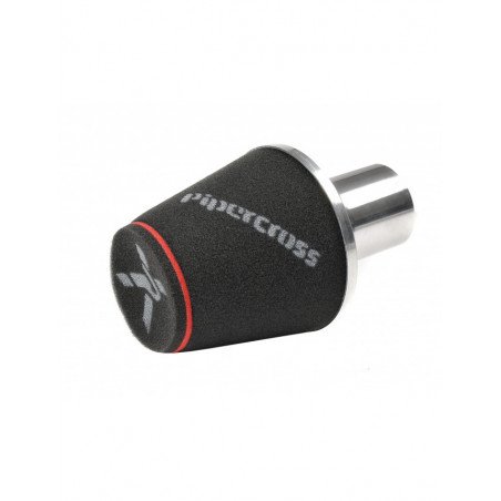 PIPERCROSS - Conical filter with aluminum sleeve, length 260mm, entry diameter 71mm, filter diameter 150mm, overall length 150mm