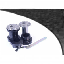 POWERFLEX silent bloc noir avant de triangle avant carrossage réglable vis 14mm pour Focus 1/2/3 RS
